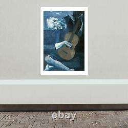 Pablo Picasso The Old Guitarist 1903 Wall Art Poster Print