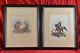 Pair Thomas Kelly Battle Of Waterloo Framed Engravings British Museum