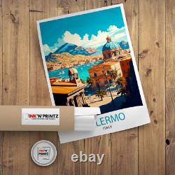 Palermo Italy Travel Poster Palermo