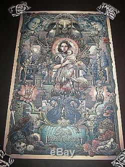 Pan's Labyrinth Limited Edition Screen Print Ise Ananphada nt Mondo x/425