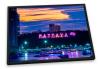 Pattaya Sign Marina Thailand Pink Canvas Floater Frame Wall Art Print Picture