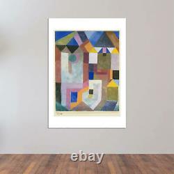 Paul Klee Colorful Architecture Wall Art Poster Print