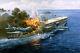 Pawn Takes Castle Tom Freeman Battle Of Midway Print Attack On Akagi Carrier
