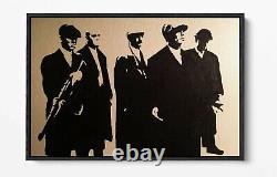Peaky Blinders 1 Large Canvas Wall Art Float Effect/frame/picture/poster Print