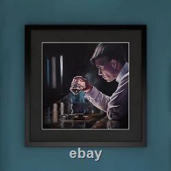 Peaky Blinders Framed & Signed Print Thomas Shelby Bar Wall Art Painting