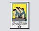 Penguins, London Zoo Vintage Illustration Wall Art, Animal-themed Decor