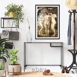 Peter Paul Rubens The Three Graces (1635) Photo Poster Painting Art Print