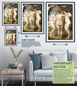 Peter Paul Rubens The Three Graces (1635) Photo Poster Painting Art Print