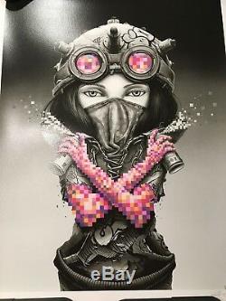 Pez Kunoichi Main Edition Print Sandra Chevrier Martin Whatson Banksy Obey