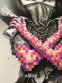 Pez Kunoichi Main Edition Print Sandra Chevrier Martin Whatson Banksy Obey