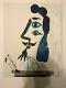 Picasso Original Hand Signed Limited Edition Lithograph (marina Collection) Face