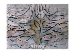 Piet Mondrian Blossoming Apple Tree Wall Art Poster Print