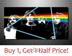 Pink Floyd Pop Art Canvas Wall Art Print Framed Canvas Dark Side Of The Moon