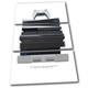 Play Station Gamer Minimal Gaming Treble Canvas Wall Art Picture Print