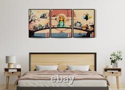 Pokemon Poster Set of 3 Canvas / Art Print / Framed Ninja Wall Art Prints