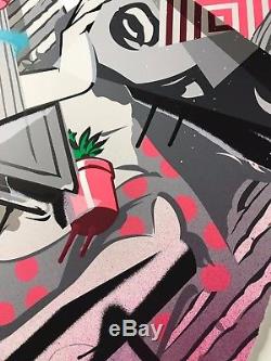 Pose Jordan Nickel Signed Hand Finished Tidy Print Art Kaws Banksy Dface Invader