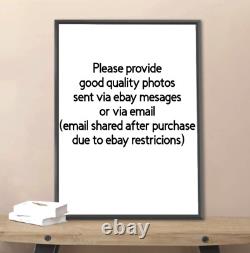 Poster Print Photo Print Baby Frame Photo Gloss Matt A3 A4 A5 Family Pet Art