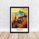 Prague Czech Republic Travel Poster