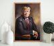 President Trump Donald Trump Print Canvas Poster Wall Art