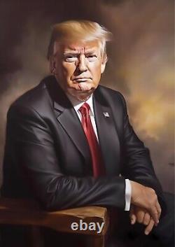 President Trump Donald Trump Print Canvas Poster Wall Art