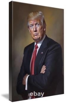 President Trump Donald Trump Print Canvas Poster Wall Art