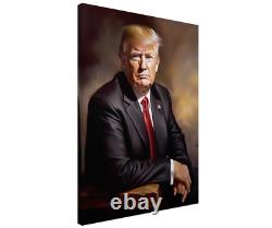 President Trump Donald Trump Print Canvas Poster Wall Art