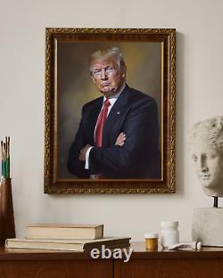 President Trump Donald Trump Print Canvas Poster Wall Art