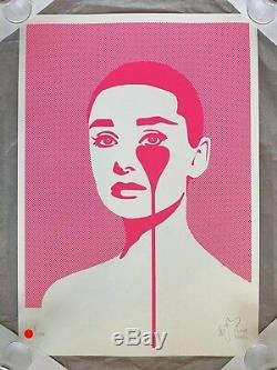 Pure Evil Audrey Hepburn Signed Limited Edition Print Art Car Boot Fair