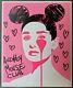 Pure Evil Audrey Mouse Club Signed Hepburn Mickey Mouse Disney Screen Print