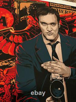 Quentin Tarantino Silkscreen Print by Ken Taylor Mondo Edition of 325 Poster Art