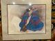 R. C. Gorman 1977 Signed In Plate Framed Offset Lithograph Woman With Blue Blanket