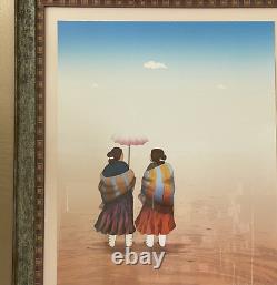 R. C. Gorman Ltd. Ed. Lithograph. Parasol. Framed. 1982