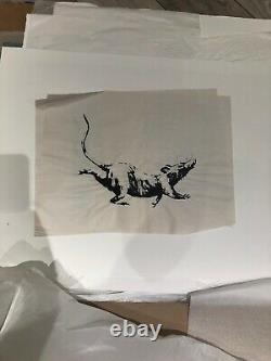 RARE Banksy Rat Genuine Original Print Gross Domestic Product GDP Shop Croydon