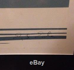 RARE! Disney Artist EYVIND EARLE Huge 30x40 Serigraph YOSEMITE signed #42/188