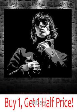 RICHARD ASHCROFT THE VERVE POP ART BOX CANVAS WALL ART PRINT Ready To Hang