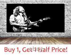 RORY GALLAGHER CANVAS Ready To Hang FRAMED BOX CANVAS WALL ART PRINT