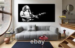 RORY GALLAGHER CANVAS Ready To Hang FRAMED BOX CANVAS WALL ART PRINT