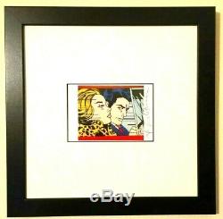 ROY LICHTENSTEIN Driving (1963) FRAMED & SIGNED VERY RARE