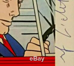 ROY LICHTENSTEIN Driving (1963) FRAMED & SIGNED VERY RARE