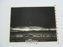 Rare Ansel Adams Photograph Publisher Proof Print 16 By 20 Moonrise Hernandez