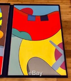 Rare Kaws No Reply Portfolio single print, numbered and signed-untitled 1