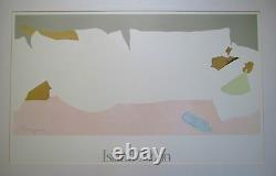 Rare Signed Pegge Hopper Large Hawaiian Print Island Noon