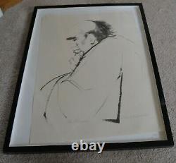 Reba Dickerson Hill African American Artist Lithograph The Philosopher Rare