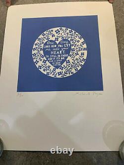 Rob Ryan One Day Long Ago You Let Me Into Your Heart Screen Print Signed