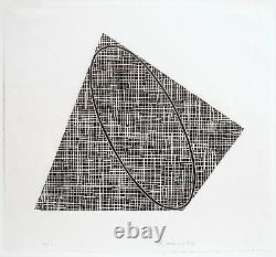 Robert Mangold Untitled, 1989-90. Signed, Numbered, Woodcut, fine art print