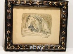 Robert Neville Print with Artist Proof AP/25 Limited Addition Very Rare Framed