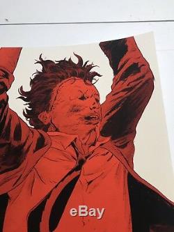 Robert Sammelin Texas Chainsaw Massacre Mondo Movie Print Poster Leatherface Art