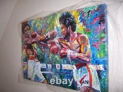 Rocky 3 Oil Painting 40x26 NOT a print poster. Box Framing Avail. Apollo Creed