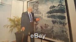 Rolf Harris Stunning Original Artwork Not A Limited Signed Print Very Large