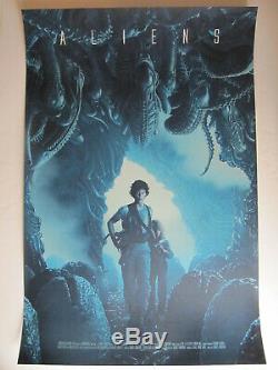 Rory Kurtz Aliens Movie Poster Print RARE Commission Mondo Artist /30